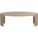 Tomas 51 X 27 inch Light Wash Coffee Table